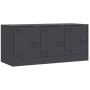 Anthrazitgrauer TV-Schrank aus Stahl, 99 x 39 x 44 cm von vidaXL, TV-Möbel - Ref: Foro24-841645, Preis: 94,28 €, Rabatt: %
