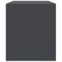 Anthrazitgrauer TV-Schrank aus Stahl, 99 x 39 x 44 cm von vidaXL, TV-Möbel - Ref: Foro24-841645, Preis: 94,28 €, Rabatt: %