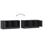 Anthrazitgrauer TV-Schrank aus Stahl, 99 x 39 x 44 cm von vidaXL, TV-Möbel - Ref: Foro24-841645, Preis: 94,28 €, Rabatt: %