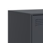 Anthrazitgrauer TV-Schrank aus Stahl, 99 x 39 x 44 cm von vidaXL, TV-Möbel - Ref: Foro24-841645, Preis: 94,28 €, Rabatt: %