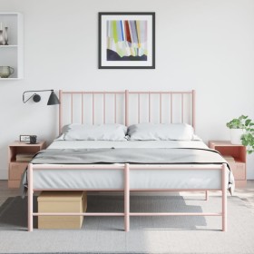 Nightstands 2 units pink steel 34.5x39x44 cm by vidaXL, Nightstands - Ref: Foro24-841754, Price: 81,82 €, Discount: %