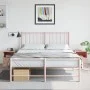 Mesitas de noche 2 unidades acero rosa 34,5x39x44 cm de vidaXL, Mesitas de noche - Ref: Foro24-841754, Precio: 81,01 €, Descu...
