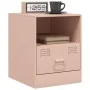 Mesitas de noche 2 unidades acero rosa 34,5x39x44 cm de vidaXL, Mesitas de noche - Ref: Foro24-841754, Precio: 81,01 €, Descu...