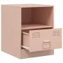 Mesitas de noche 2 unidades acero rosa 34,5x39x44 cm de vidaXL, Mesitas de noche - Ref: Foro24-841754, Precio: 81,01 €, Descu...