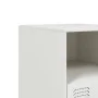 White steel nightstand 34.5x39x44 cm by vidaXL, Nightstands - Ref: Foro24-841761, Price: 48,28 €, Discount: %