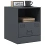 Bedside tables 2 units anthracite gray 34.5x39x44 cm by vidaXL, Nightstands - Ref: Foro24-841756, Price: 81,05 €, Discount: %
