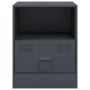 Mesitas de noche 2 unidades gris antracita 34,5x39x44 cm de vidaXL, Mesitas de noche - Ref: Foro24-841756, Precio: 81,78 €