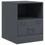Bedside tables 2 units anthracite gray 34.5x39x44 cm by vidaXL, Nightstands - Ref: Foro24-841756, Price: 81,05 €, Discount: %