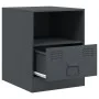 Bedside tables 2 units anthracite gray 34.5x39x44 cm by vidaXL, Nightstands - Ref: Foro24-841756, Price: 81,05 €, Discount: %