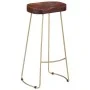 Gavin Küchenhocker 2 Einheiten aus massivem Mangoholz von vidaXL, Küchenhocker - Ref: Foro24-247835, Preis: 130,62 €, Rabatt: %