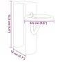 Tragbare Eimerhaken 3 Stück aus silbernem Stahl von vidaXL, Pferdefutter - Ref: Foro24-172472, Preis: 17,70 €, Rabatt: %