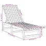 Sonnenliege aus massivem Akazienholz und dunkelblauem Stoff von vidaXL, Liegen - Ref: Foro24-366509, Preis: 119,06 €, Rabatt: %