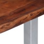 Coffee table natural edge solid acacia wood 115x60x40 cm by vidaXL, Coffee table - Ref: Foro24-247828, Price: 90,44 €, Discou...