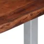 Coffee table natural edge solid acacia wood 115x60x40 cm by vidaXL, Coffee table - Ref: Foro24-247828, Price: 89,70 €, Discou...