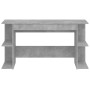 Concrete gray engineered wood desk 140x50x75 cm by vidaXL, Desks - Ref: Foro24-840551, Price: 87,58 €, Discount: %