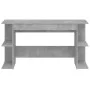 Concrete gray engineered wood desk 140x50x75 cm by vidaXL, Desks - Ref: Foro24-840551, Price: 86,26 €, Discount: %