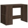 Schreibtisch aus eichenbraunem Holzwerkstoff, 102 x 50 x 75 cm von vidaXL, Schreibtische - Ref: Foro24-840547, Preis: 70,18 €...