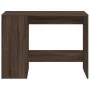 Schreibtisch aus eichenbraunem Holzwerkstoff, 102 x 50 x 75 cm von vidaXL, Schreibtische - Ref: Foro24-840547, Preis: 70,18 €...