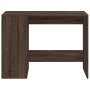 Schreibtisch aus eichenbraunem Holzwerkstoff, 102 x 50 x 75 cm von vidaXL, Schreibtische - Ref: Foro24-840547, Preis: 70,87 €...