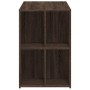Oak brown engineered wood desk 102x50x75 cm by vidaXL, Desks - Ref: Foro24-840547, Price: 70,97 €, Discount: %