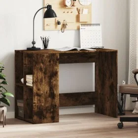 Smoked oak engineered wood desk 102x50x75 cm by vidaXL, Desks - Ref: Foro24-840545, Price: 79,23 €, Discount: %