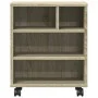 Druckerständer mit Sonoma-Eichenrädern 41x32x48 cm von vidaXL, Drucker unterstützt - Ref: Foro24-840620, Preis: 47,64 €, Raba...