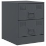 Bedside tables 2 units anthracite gray 34.5x39x44 cm by vidaXL, Nightstands - Ref: Foro24-841624, Price: 92,99 €, Discount: %