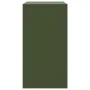 Olive green steel sideboard 67x39x73 cm by vidaXL, Sideboards - Ref: Foro24-841653, Price: 106,72 €, Discount: %