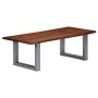Coffee table natural edge solid acacia wood 115x60x40 cm by vidaXL, Coffee table - Ref: Foro24-247828, Price: 90,44 €, Discou...