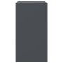 Aparador de acero antracita 67x39x73 cm de vidaXL, Aparadores - Ref: Foro24-841651, Precio: 106,82 €, Descuento: %