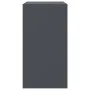 Aparador de acero antracita 67x39x73 cm de vidaXL, Aparadores - Ref: Foro24-841651, Precio: 95,18 €, Descuento: %