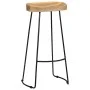 Taburetes de cocina gavin 2 unidades madera maciza de mango de vidaXL, Taburetes de cocina - Ref: Foro24-247838, Precio: 179,...