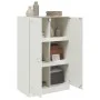 White steel sideboard 67x39x107 cm by vidaXL, Sideboards - Ref: Foro24-841666, Price: 124,75 €, Discount: %