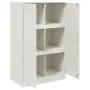 Weißes Sideboard aus Stahl, 67 x 39 x 107 cm von vidaXL, Sideboards - Ref: Foro24-841666, Preis: 124,57 €, Rabatt: %