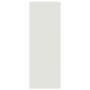 Aparador de acero blanco 67x39x107 cm