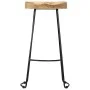 Taburetes de cocina gavin 2 unidades madera maciza de mango de vidaXL, Taburetes de cocina - Ref: Foro24-247838, Precio: 179,...
