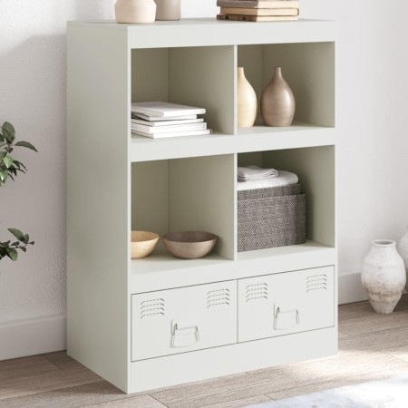 Sideboard aus weißem Stahl, 67 x 39 x 95 cm von vidaXL, Sideboards - Ref: Foro24-841804, Preis: 121,82 €, Rabatt: %