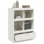 Sideboard aus weißem Stahl, 67 x 39 x 95 cm von vidaXL, Sideboards - Ref: Foro24-841804, Preis: 107,77 €, Rabatt: %
