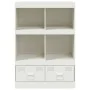Sideboard aus weißem Stahl, 67 x 39 x 95 cm von vidaXL, Sideboards - Ref: Foro24-841804, Preis: 107,77 €, Rabatt: %