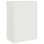 Aparador de acero blanco 67x39x95 cm de vidaXL, Aparadores - Ref: Foro24-841804, Precio: 107,77 €, Descuento: %