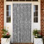 Cortina antimoscas chenilla gris y negro 118x220 cm de vidaXL, Mosquiteras para ventanas - Ref: Foro24-4004881, Precio: 70,17...