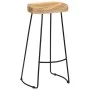 Taburetes de cocina gavin 2 unidades madera maciza de mango de vidaXL, Taburetes de cocina - Ref: Foro24-247838, Precio: 179,...
