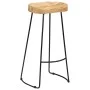 Taburetes de cocina gavin 2 unidades madera maciza de mango de vidaXL, Taburetes de cocina - Ref: Foro24-247838, Precio: 179,...