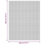 Hellgraue Campingmatte 4x2 m von vidaXL, Zeltzubehör - Ref: Foro24-4008481, Preis: 35,05 €, Rabatt: %