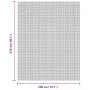 Alfombrilla de camping crema 2,5x2 m de vidaXL, Accesorios para tiendas de campaña - Ref: Foro24-4008495, Precio: 20,81 €, De...