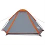 Tienda de campaña iglú para 2 personas impermeable gris naranja de vidaXL, Tiendas de campaña - Ref: Foro24-94767, Precio: 56...