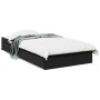 Schwarzes Holzwerkstoffbett mit Schubladen 75x190 cm von vidaXL, Betten und Lattenroste - Ref: Foro24-3280714, Preis: 124,91 ...