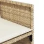 17-teiliges Garten-Essset mit beigen Kissen aus synthetischem Rattan von vidaXL, Gartensets - Ref: Foro24-3278013, Preis: 1,0...