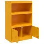 Mustard yellow steel sideboard 67x39x107 cm by vidaXL, Sideboards - Ref: Foro24-841670, Price: 106,48 €, Discount: %