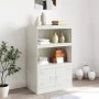 Sideboard aus weißem Stahl, 67 x 39 x 107 cm von vidaXL, Sideboards - Ref: Foro24-841672, Preis: 106,08 €, Rabatt: %